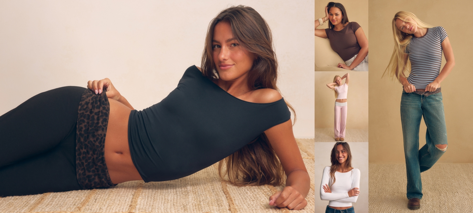 Smooth Seamless Fabric Tops