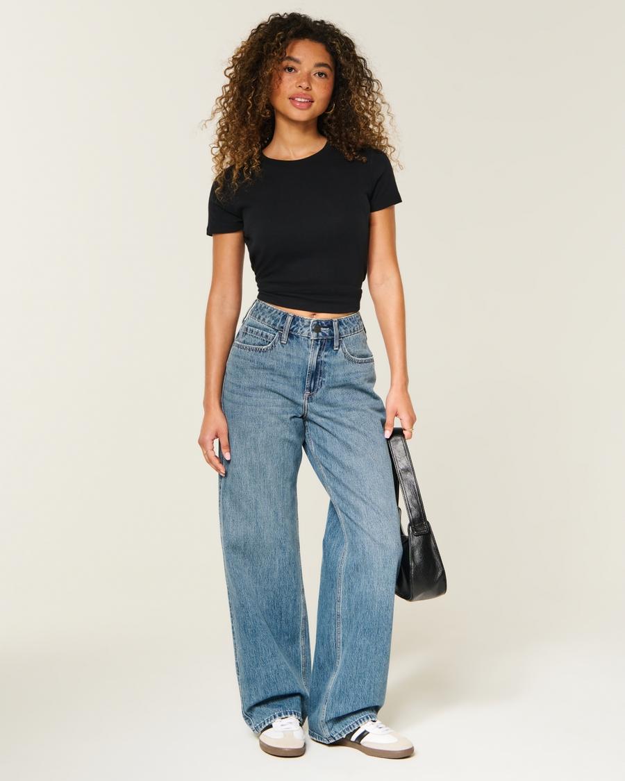 High-Rise Baggy Jeans