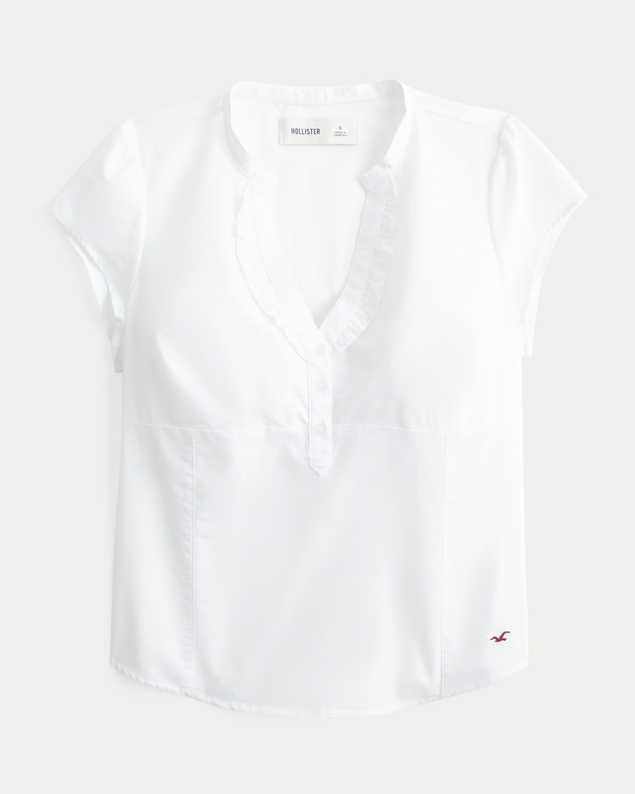 Short Sleeve Icon Henley Shirt